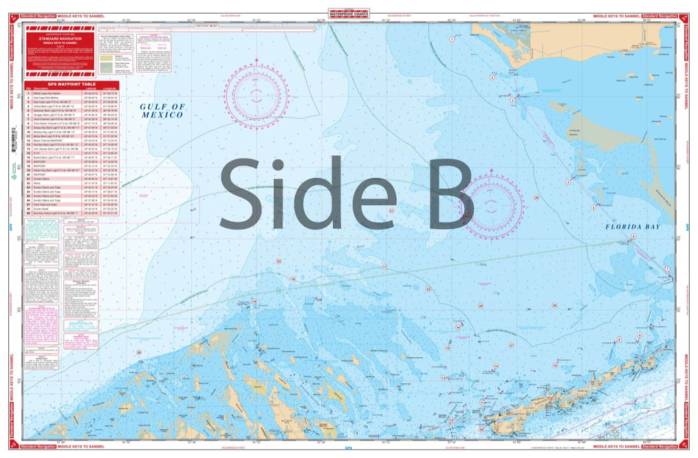 Middle Keys to Sanibel Maxi Navigation Chart 3