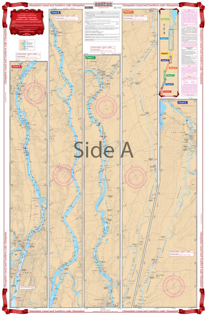 Lake Champlain Nautical Charts