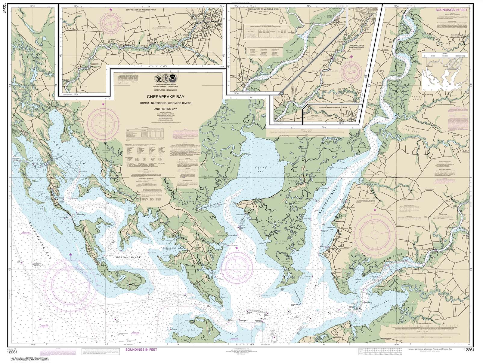 Annapolis Harbor 12283 Nautical Charts