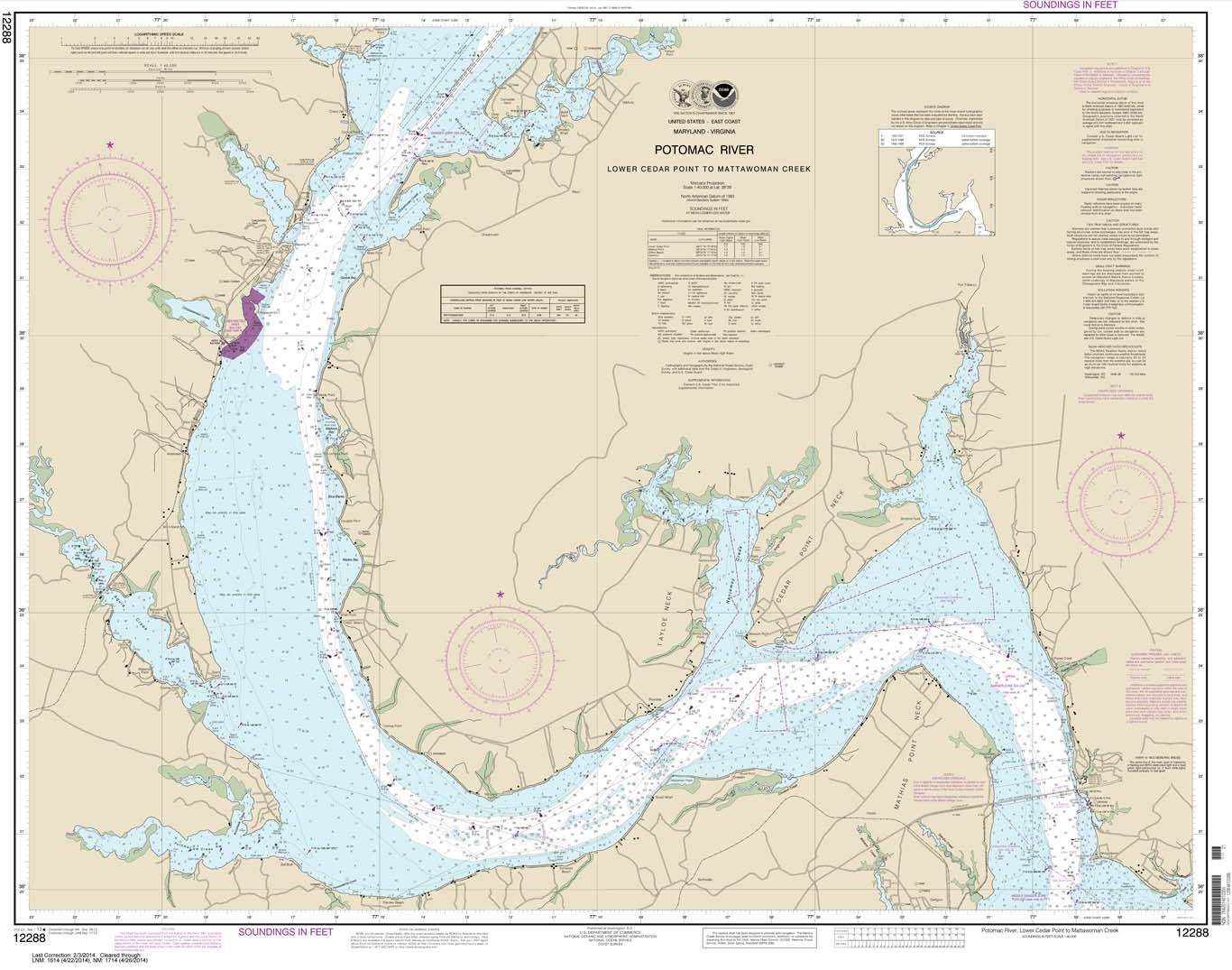Potomac River Lower Cedar Point to Mattawoman Creek