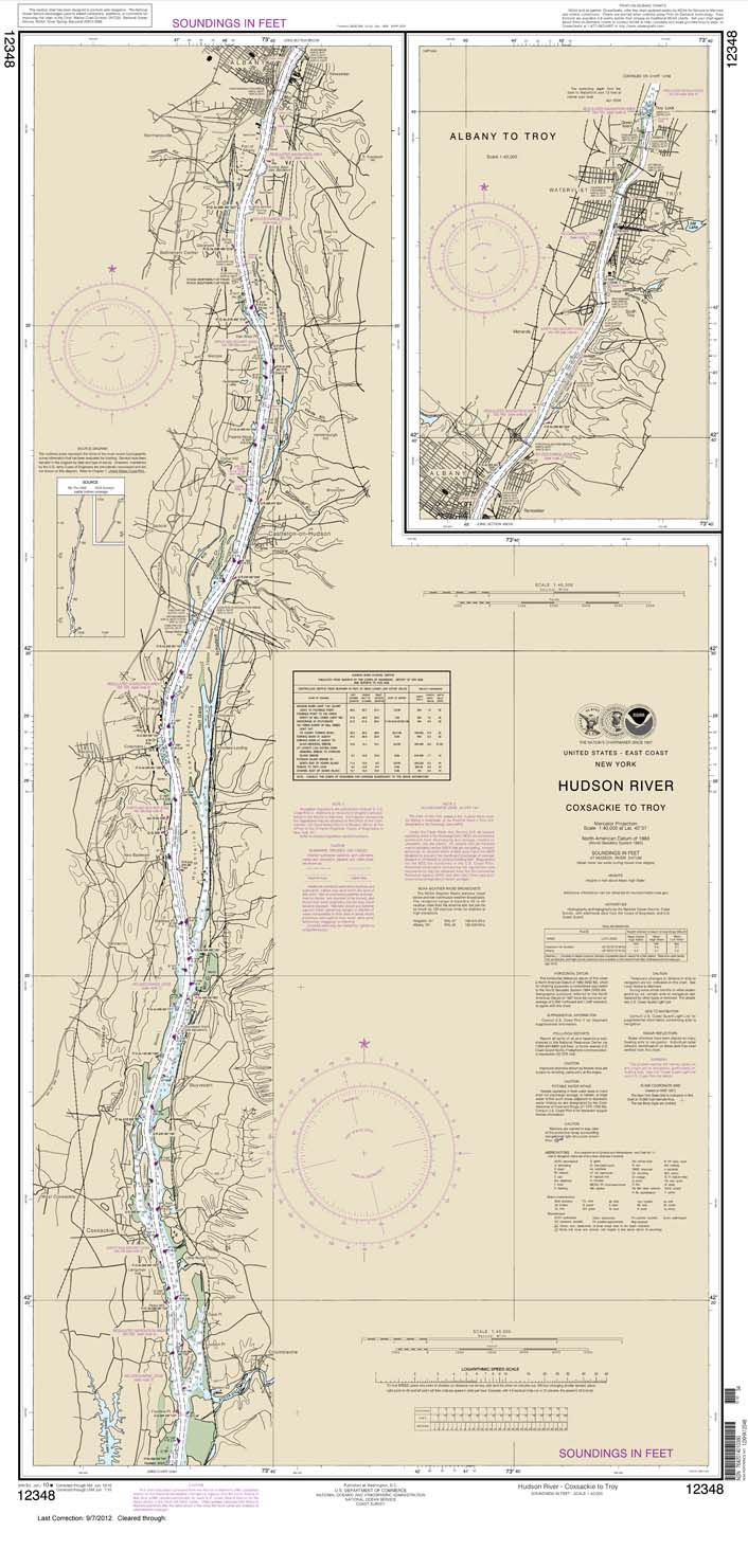 Hudson River Charts