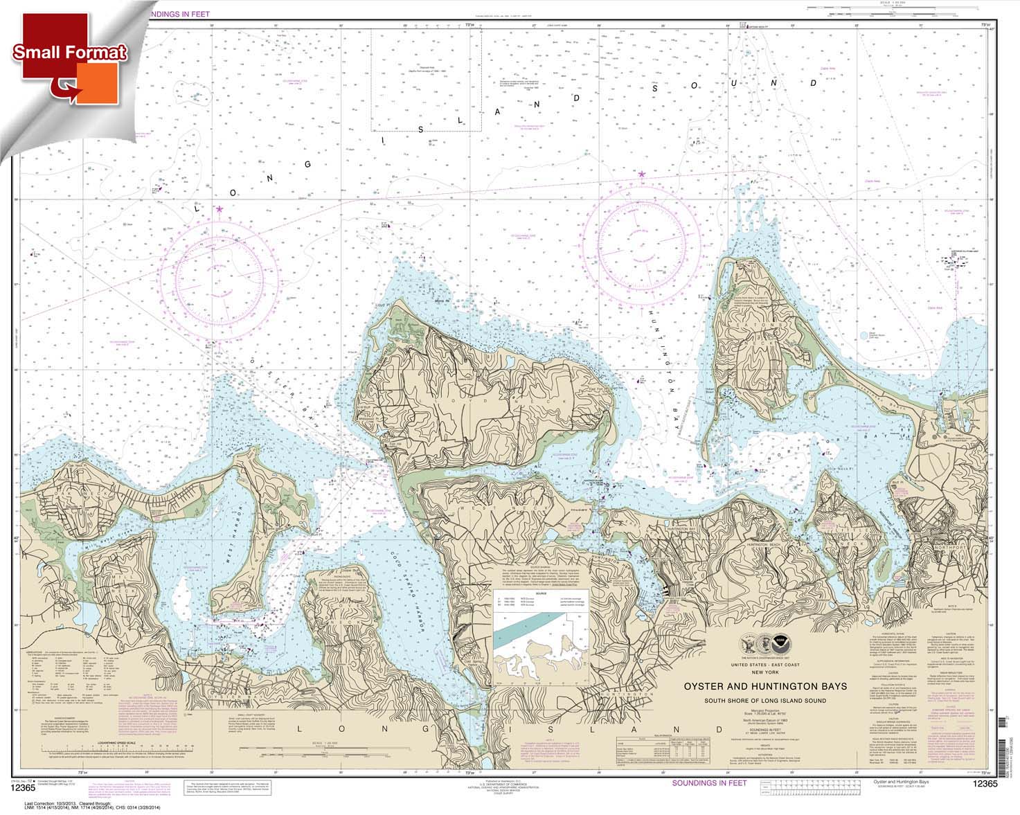 South Shore of Long Island Sound Oyster and Huntington Bays - 12365