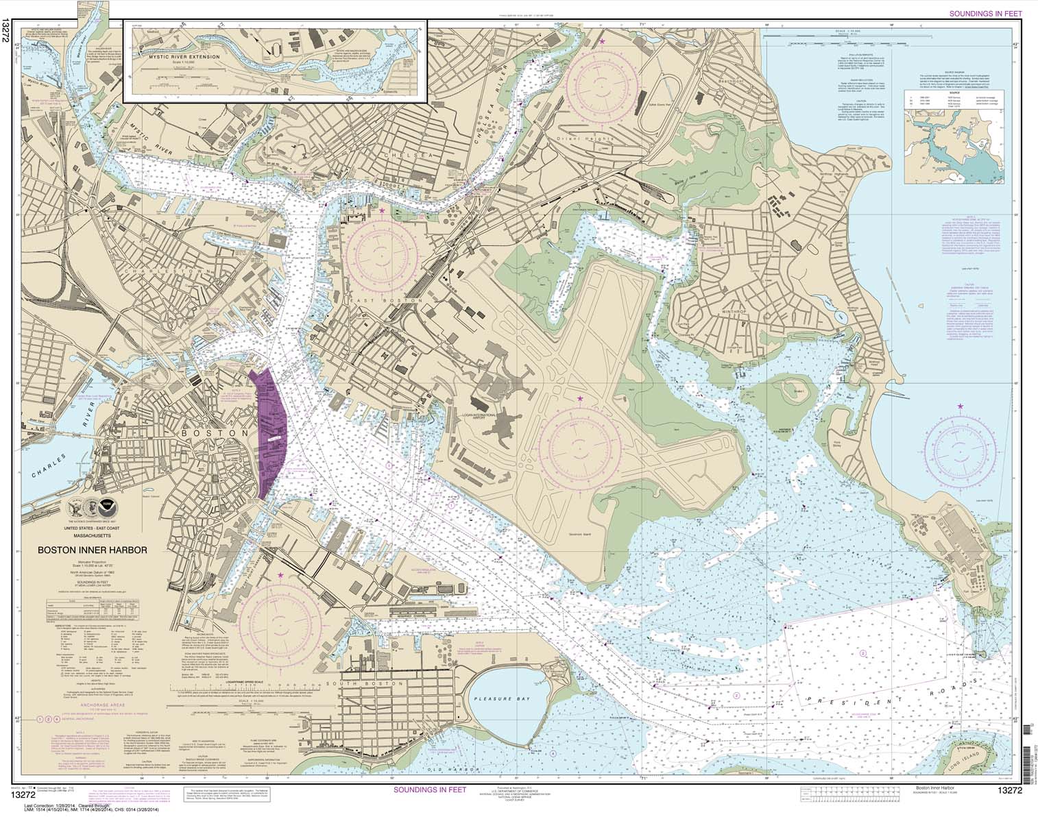 Blue Hill Bay;Blue Hill Harbor 13316 Nautical Charts