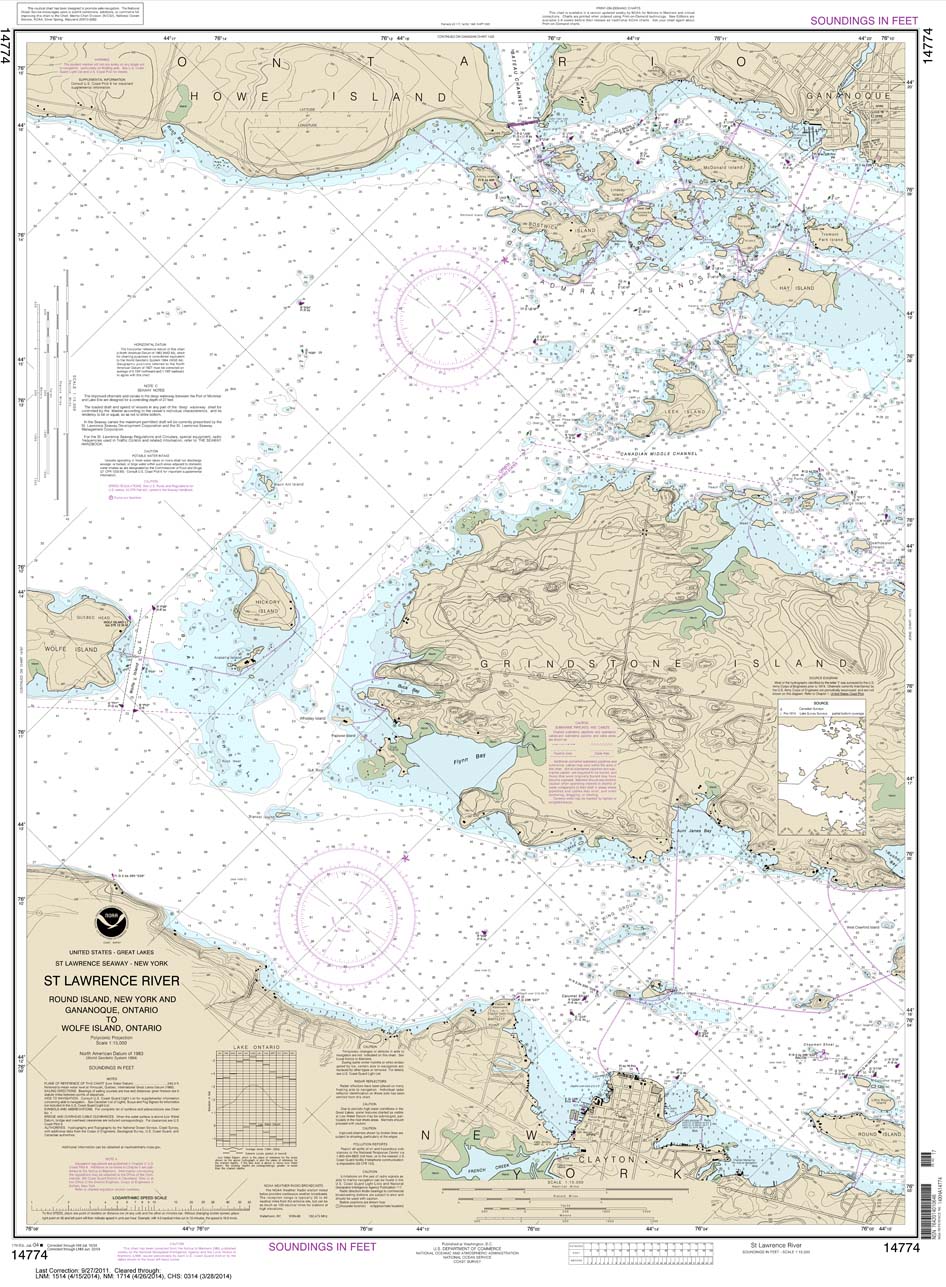 Islands in Lake Erie;PutInBay 14844 Nautical Charts