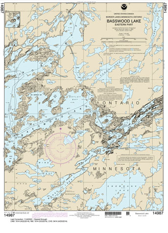 Basswood Lake: Eastern Part
