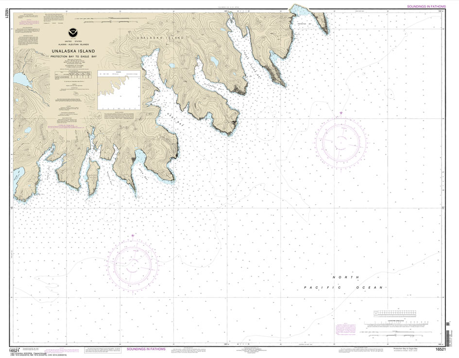 Unalaska Island Protection Bay to Eagle Bay