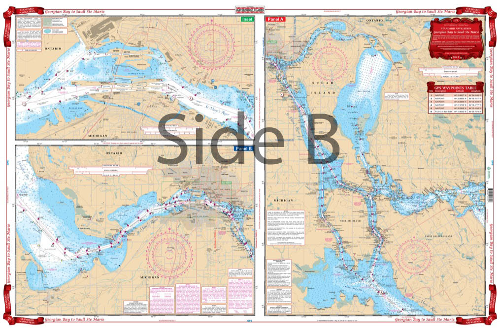 Georgian Bay to Sault Ste Marie Navigation Chart 177