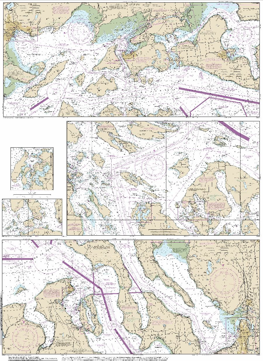 Bellingham to Everett Including San Juan Islands; Blaine (6 PAGE FOLIO)