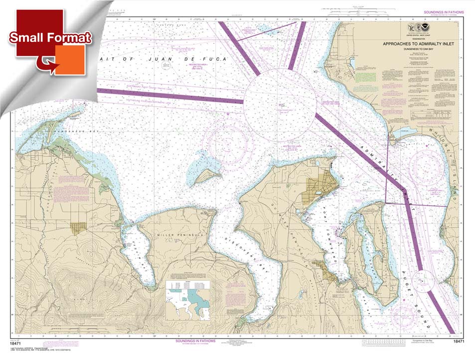 Approaches to Admiralty Inlet Dungeness to Oak Bay