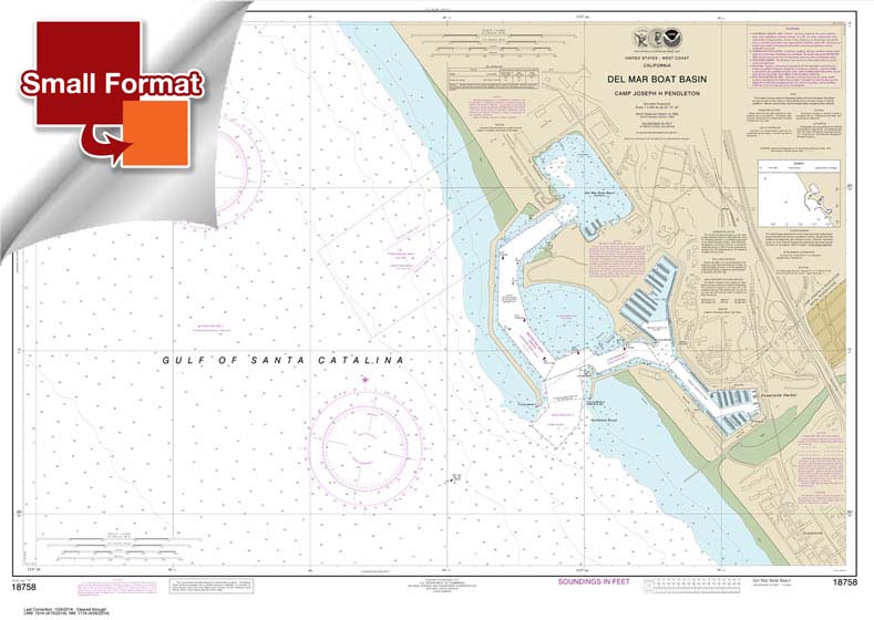 Del Mar Boat Basin - 18758 - Nautical Charts