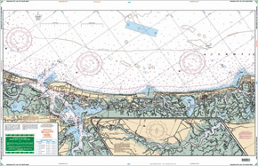 Ocean City to Cape May Large Print Navigation Chart 256E