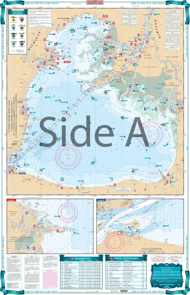 Detroit River Chart