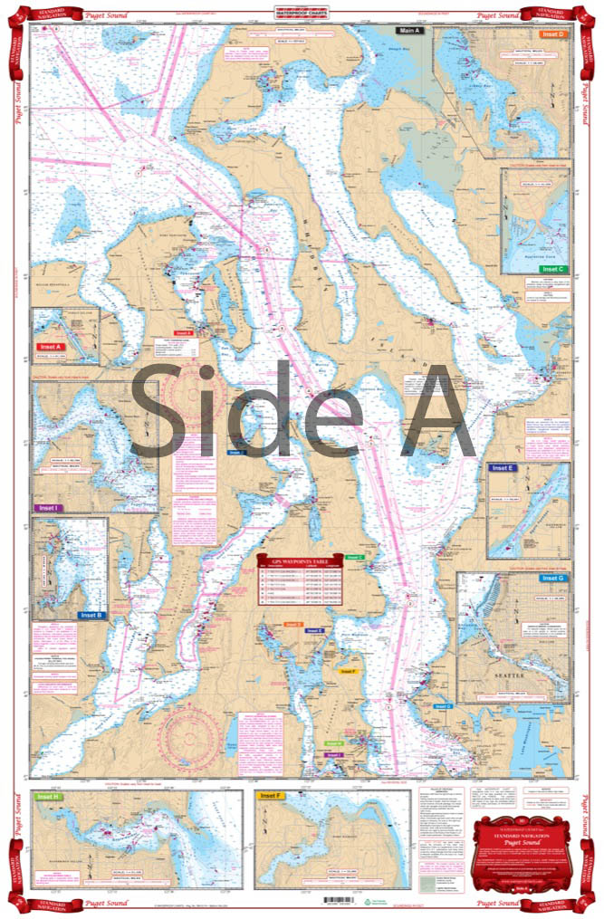 North Puget Sound Nautical Chart