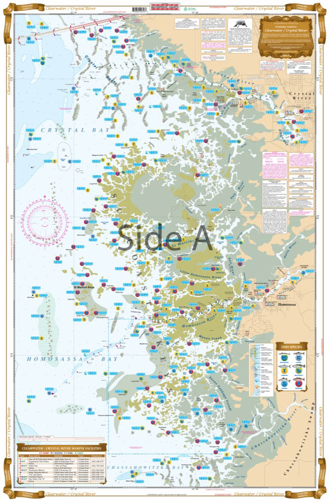 Crystal River Navigation Chart