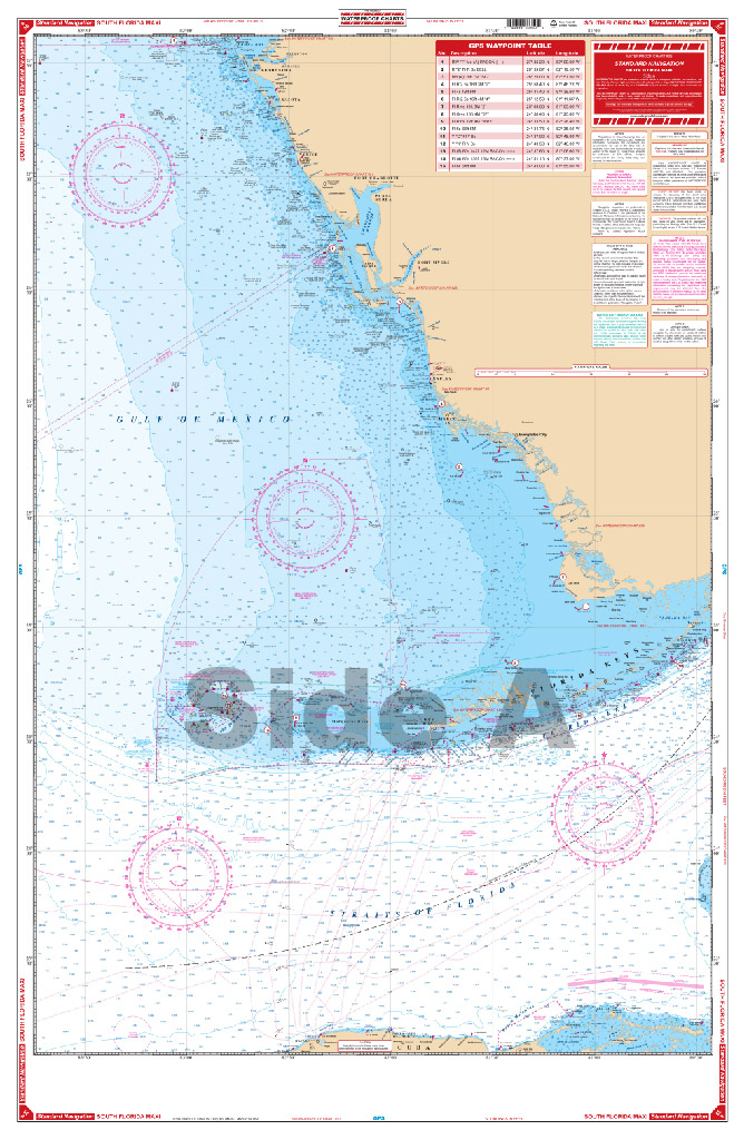 South Florida Maxi Navigation Chart 35