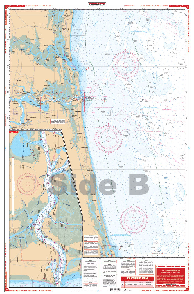 Charleston Light - Cape Canaveral Navigation Chart 36