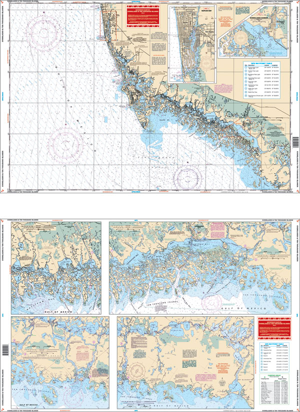 Everglades and Ten Thousand Islands Navigation Chart 41
