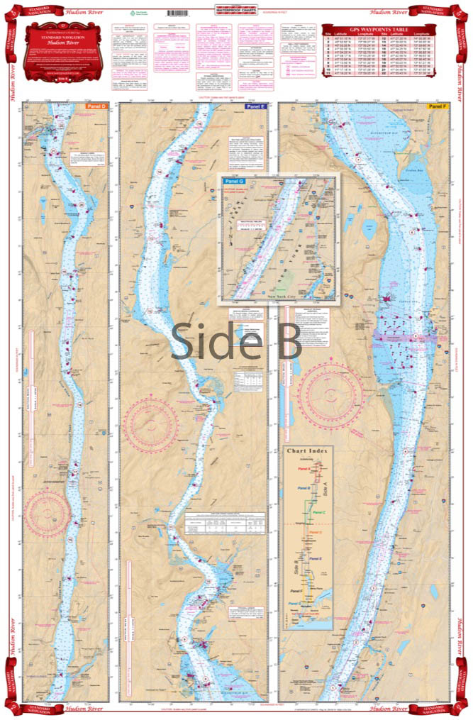 Hudson River Navigation Chart 57