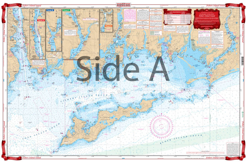 Fishers Island Sound Navigation Chart 60