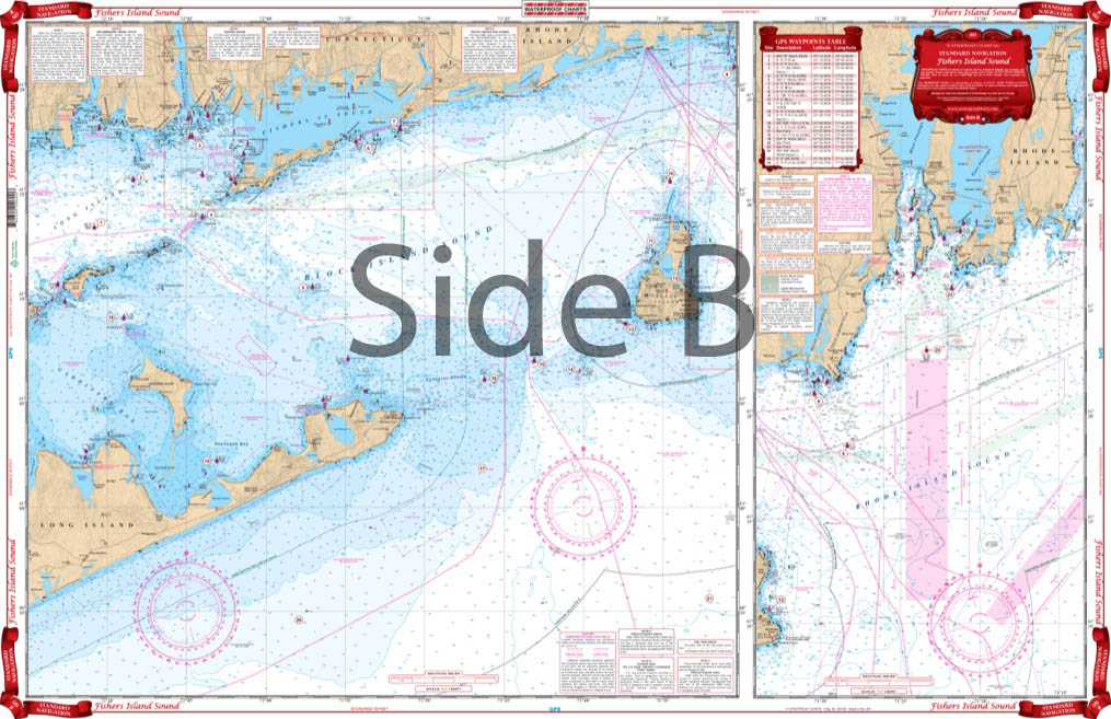 Fishers Island Sound Navigation Chart 60