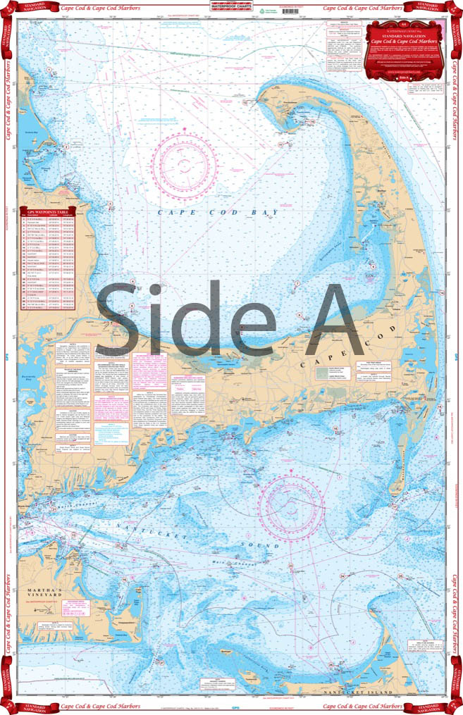 Cape Cod and Harbors Navigation Chart 64