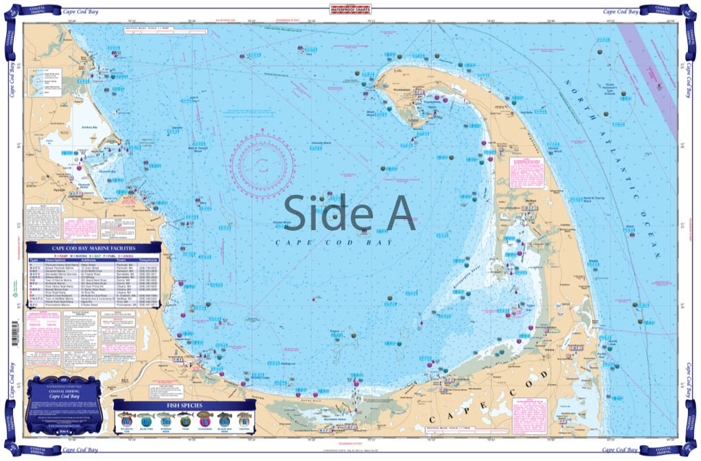 Massachusetts Bay Chart