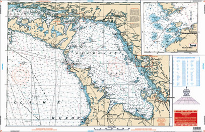 Parry Sound Nautical Charts