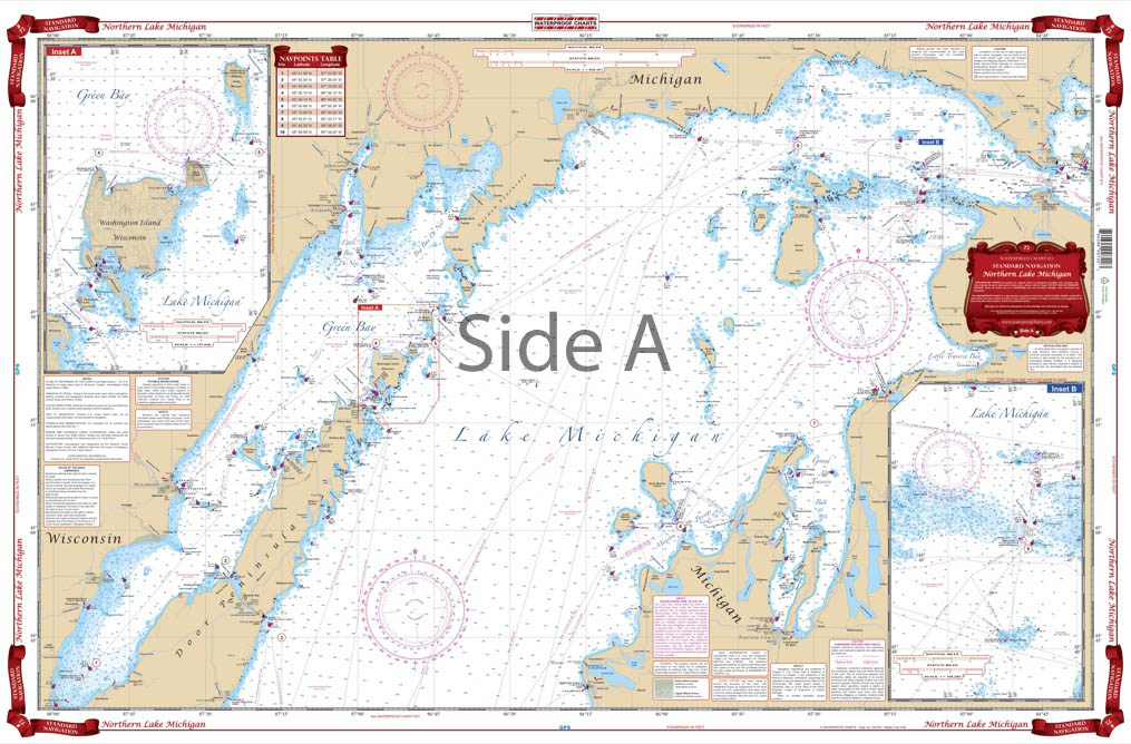 Michigan Lake Charts