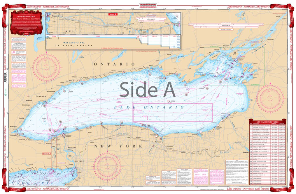 Lake Ontario - Northeast Lake Ontario Navigation Chart 76