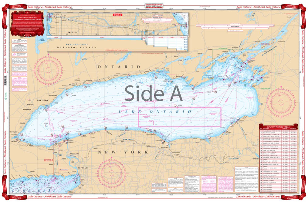 Lake Ontario Nautical Charts