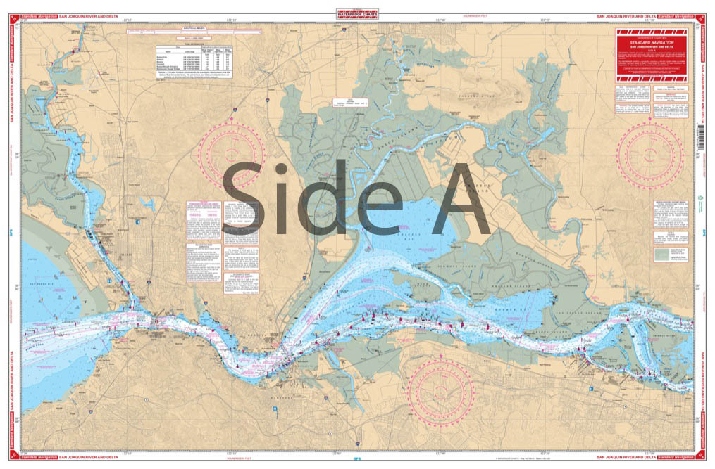 San Joaquin River and Delta Navigation Chart 79