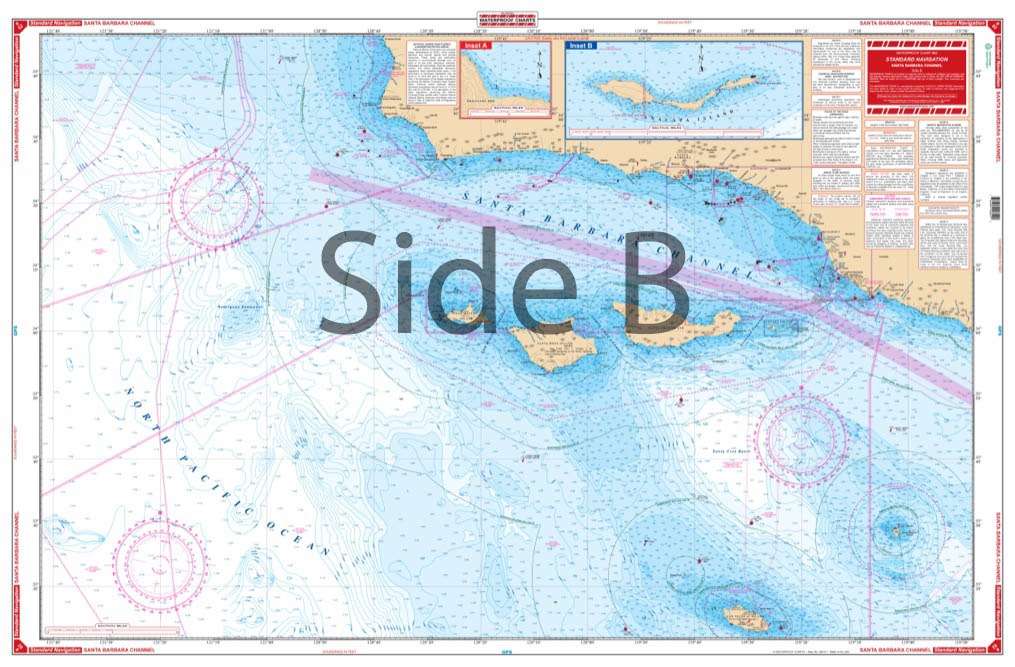 Santa Barbara Channel Navigation Chart 82