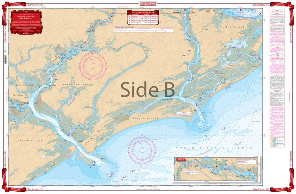 Charleston SC Navigation Chart 95