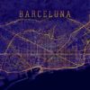 Barcelona_Nightmode_Wrapped_Canvas