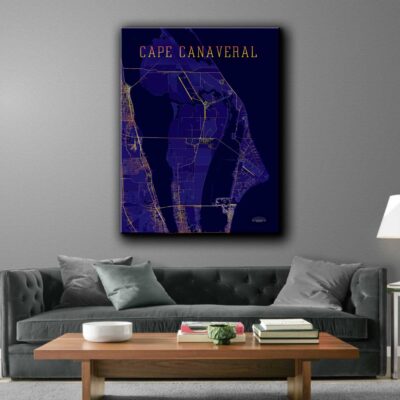 Cape_Canaveral_Nightmode_Wall_Canvas