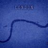London_Blueprint_Wrapped_Canvas