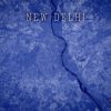 New_Delhi_Blueprint_Wrapped_Canvas
