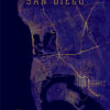 San_Diego_Nightmode_Wrapped_Canvas