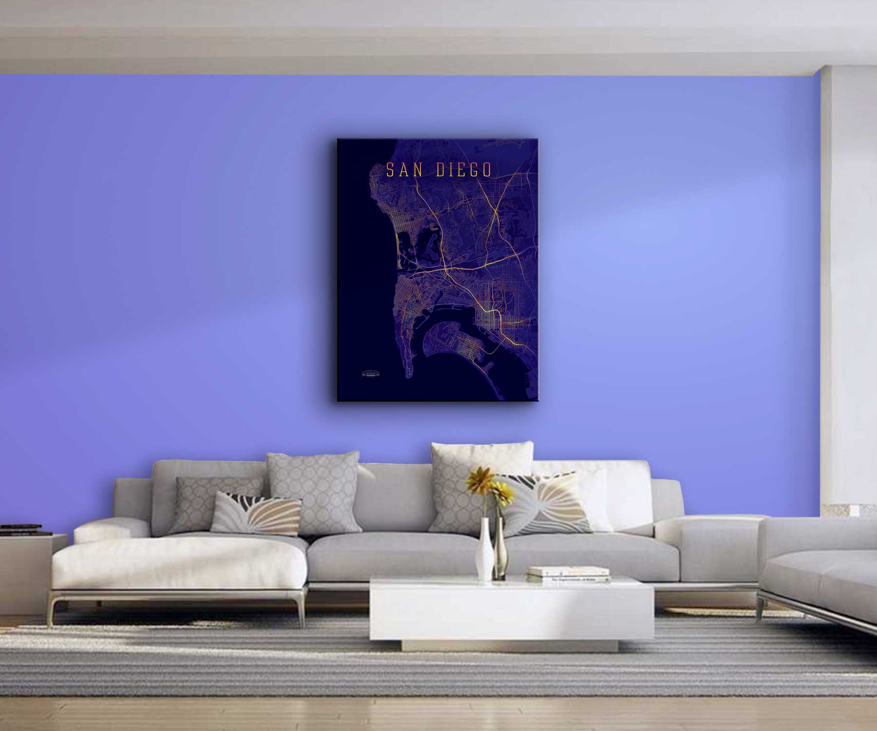 San_Diego_Nightmode_Wall_Canvas